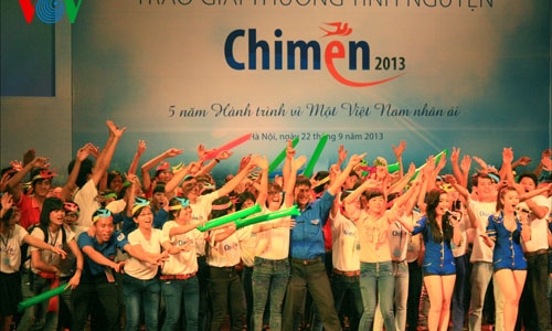 Hơn 1.000 tình nguyện viên tụ hội tại “Chim én 2013”